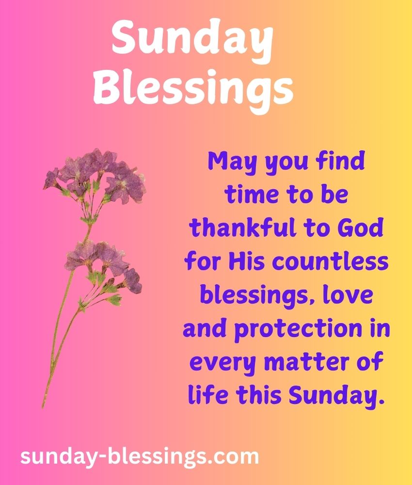 Blessed Sunday Images