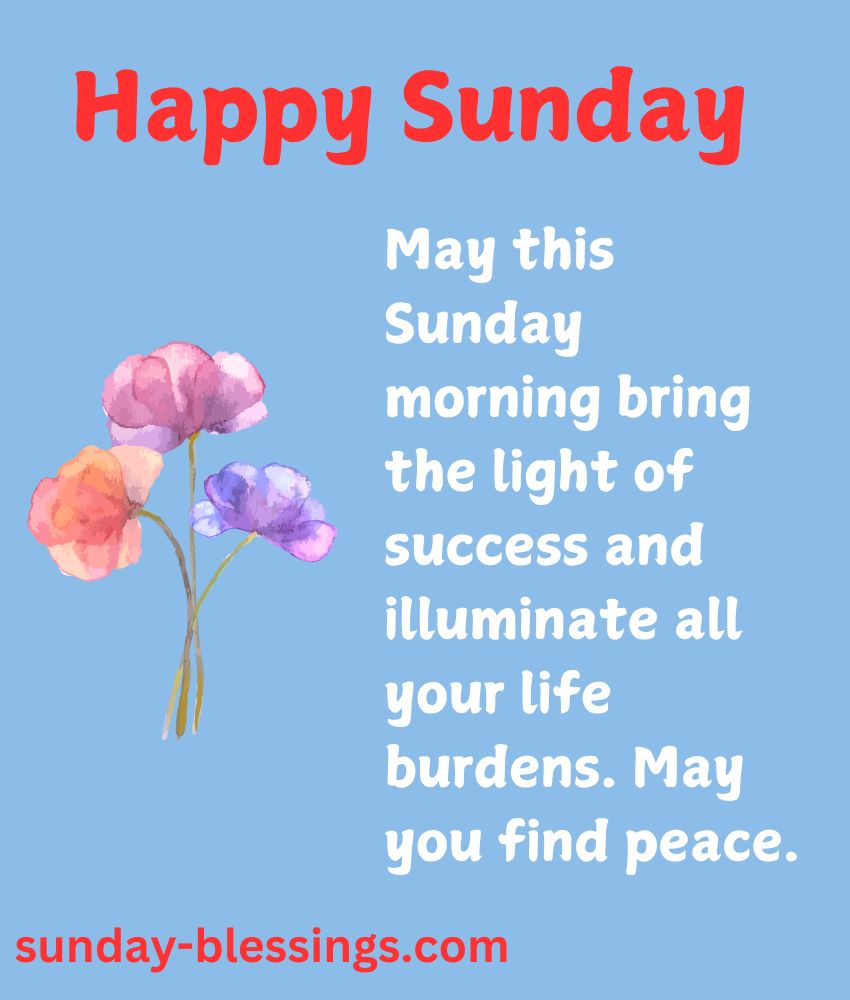 Image of Sunday Blessings