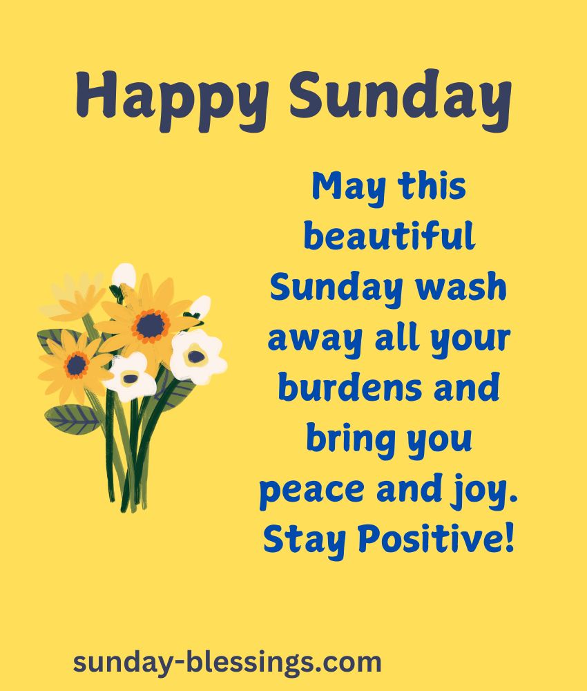 Sunday Blessing Image