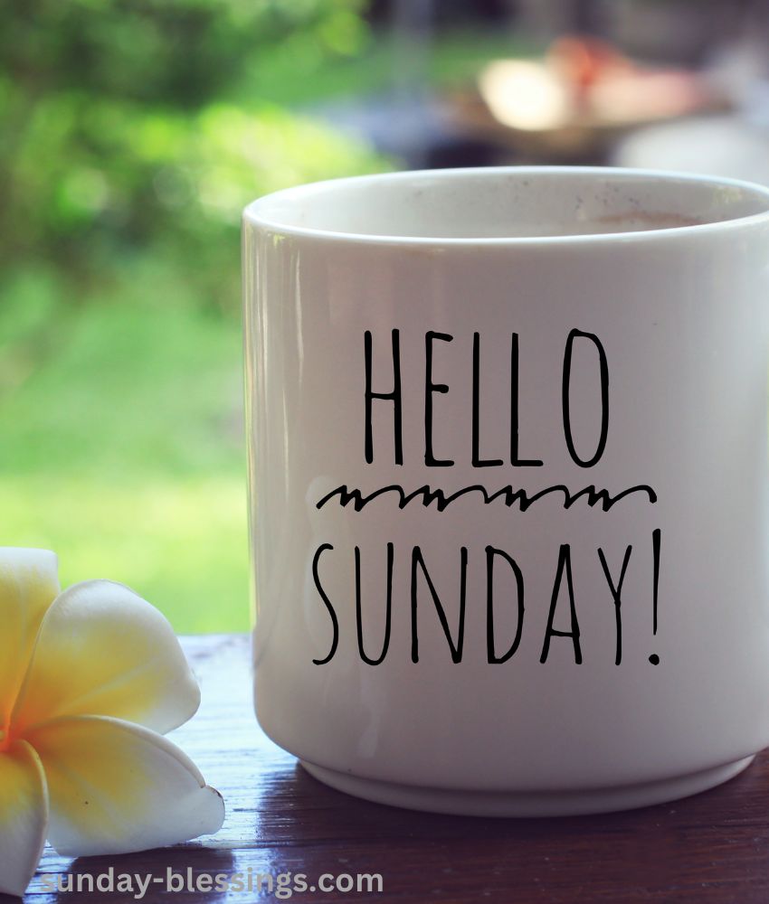 Good Morning Sunday Image