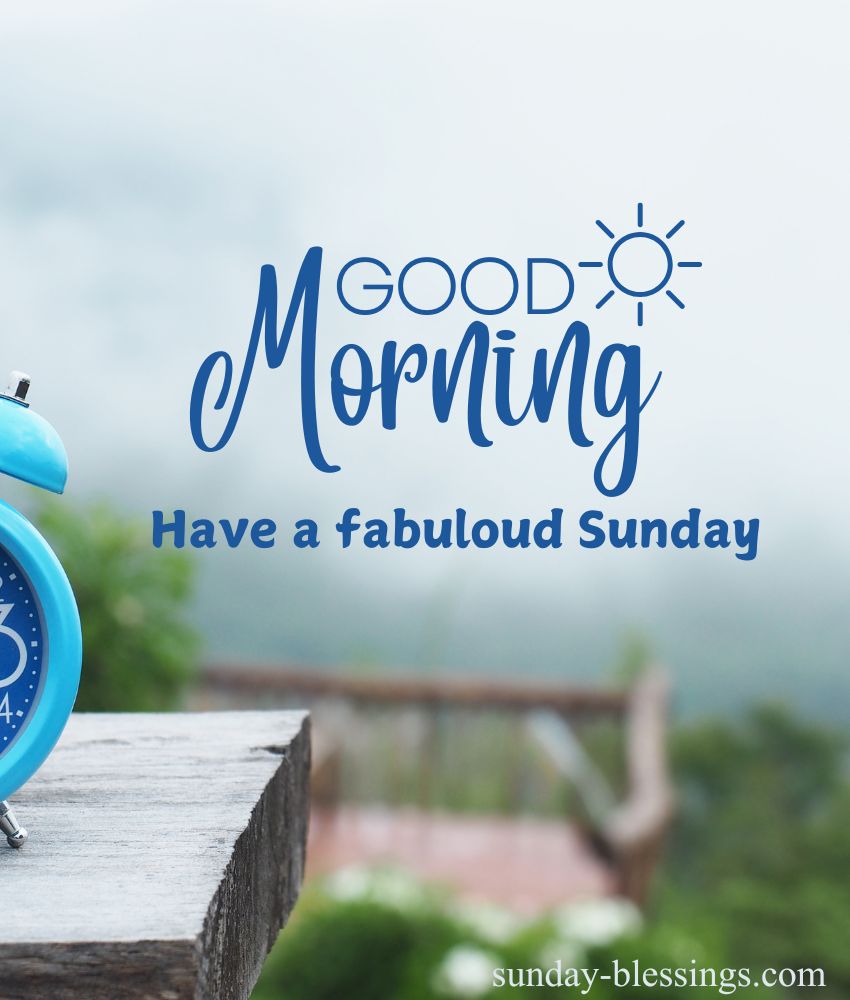 Good Morning Sunday Images