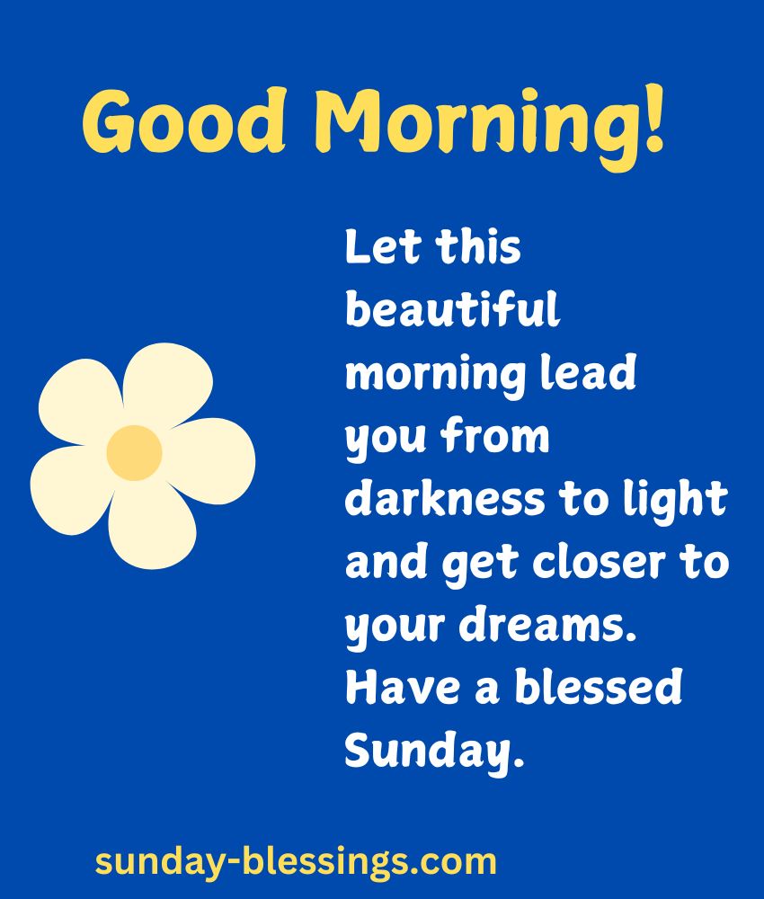 Sunday Blessings Image