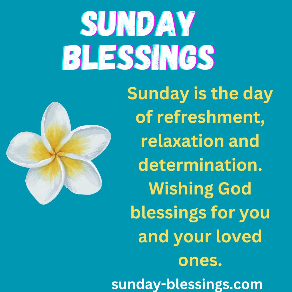 Sunday Blessings Quotes image